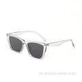 Venta caliente de alta calidad de lujo retro pequeño cuadrado cóncavo forma gradiente sombras deportes Sunglasse